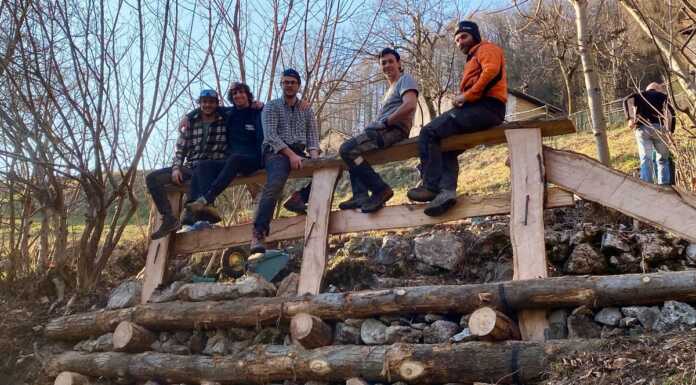 Volontari del Cai al lavoro, sistemato il sentiero in località Pragavazzino