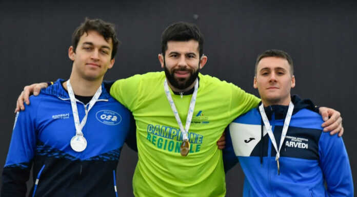 Campionato regionali lanci: vincono Riccardo Asperges nel martello e Matteo Masetti nel giavellotto