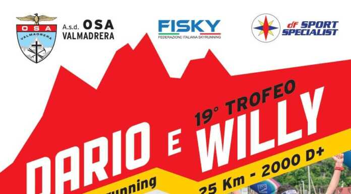 Il 1° maggio si corre il 19° Trofeo Dario e Willy, sabato aprono le iscrizioni