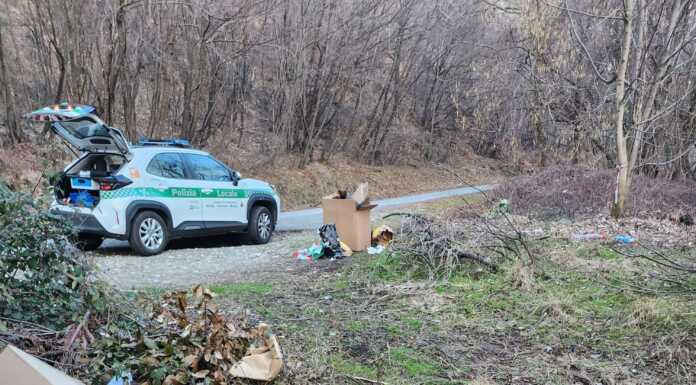 Rifiuti abbandonati lungo la strada per Morterone, individuato l’autore