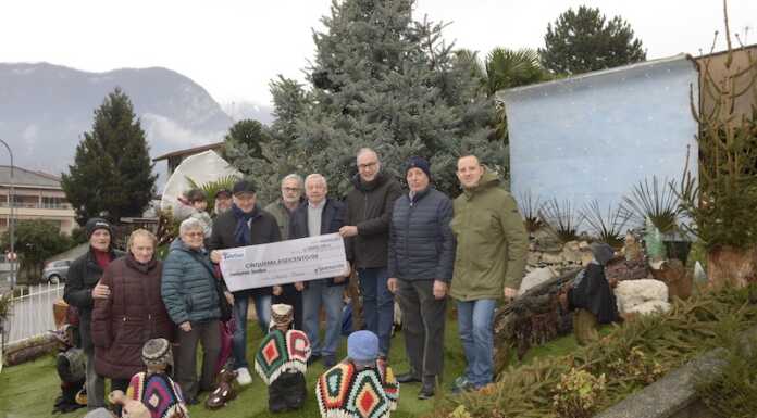 5.600 euro a Telethon: il Presepe di Angelo Burini batte un nuovo record