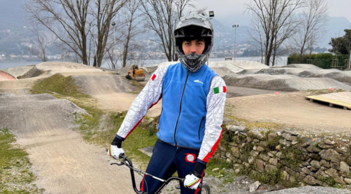 Bmx Garlate. Jarno Roveda, tra scuola e sport