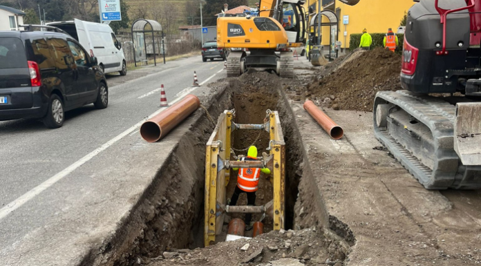 Lario Reti Holding. A Oggiono iniziati i lavori per il rinnovo delle reti idriche in via Parini