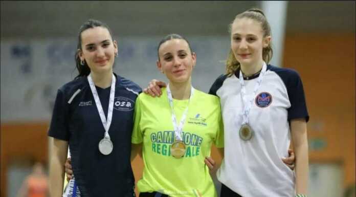 Campionato regionale prove multiple: Clelia Brognoli vince il titolo Juniores