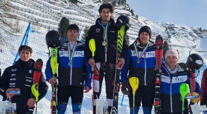 Sci Club Lecco. Luca Bianchi conquista l’argento nello Slalom ai Campionati Italiani Giovani