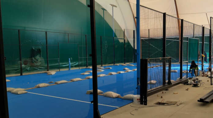 A Valmadrera tutto pronto per l’inaugurazione di due nuovi campi da padel