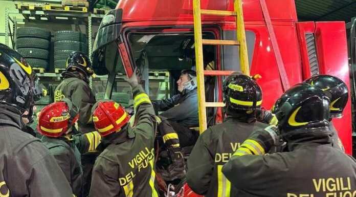 Croce Rossa e Vigili del Fuoco, esercitazione congiunta a Valmadrera