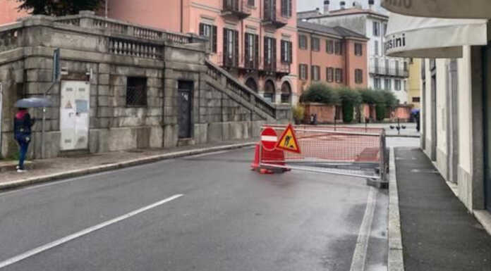 Lungolago. Al via la terza fase dei lavori, via Nava torna a doppio senso