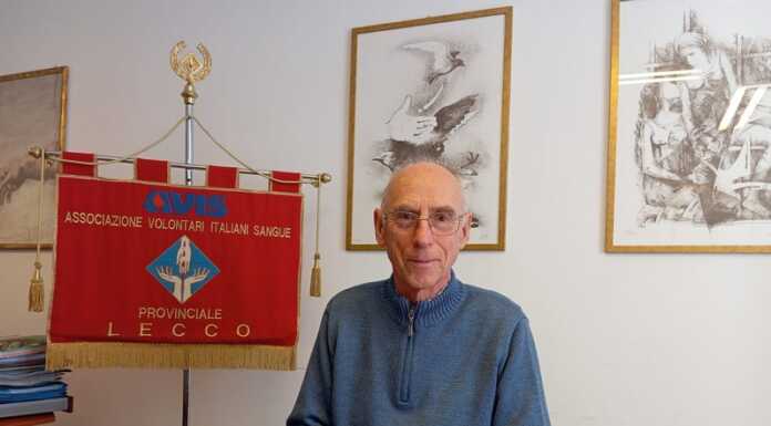 Avis provinciale in costante crescita: oltre 29 mila donazioni nel 2024 Bruno Manzini presidente Avis provinciale Lecco