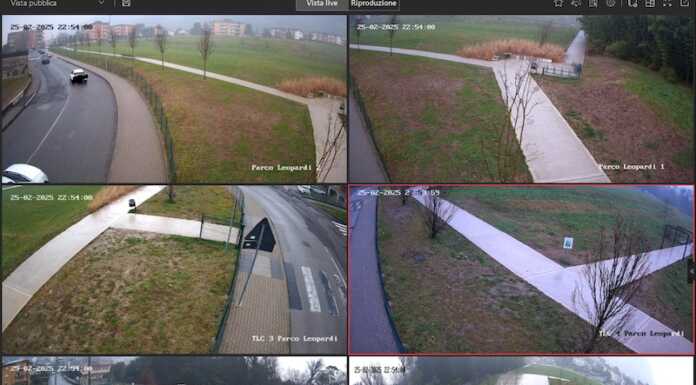 Valmadrera investe in sicurezza: sei nuove telecamere al Parco Leopardi