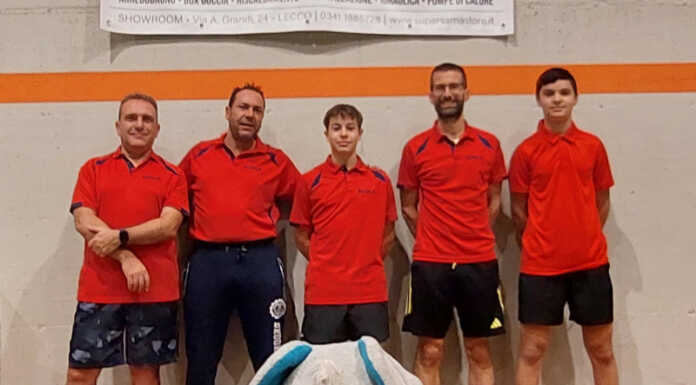 Tennistavolo: ottimi risultati per Abbadia Lariana nel CSI provinciale e nei campionati regionali Abbadia Lariana Tennis Tavolo