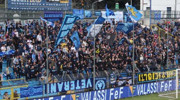 Calcio Lecco. I blucelesti sono matematicamente salvi