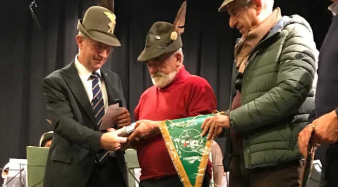 Alto Lario: gli alpini piangono la morte di Bartolomeo Tunesi