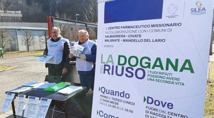 Al centro di raccolta di Valmadrera è partita la “Dogana del riuso”