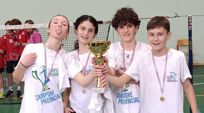 Sport. L’IC Bellano conquista il titolo provinciale di badminton