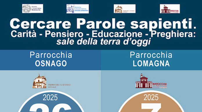 Cercare parole sapienti: con il centro Lazzati di Osnago due incontri sulla fede