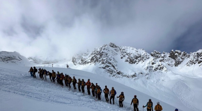 Soccorso Alpino. Selezioni per aspiranti soccorritori al Passo del Tonale