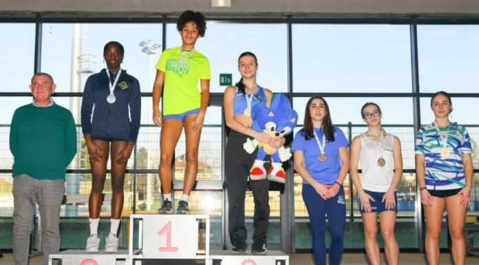 Maissara Iwena d’argento nei 60m ai Campionato Regionali Cadetti indoor