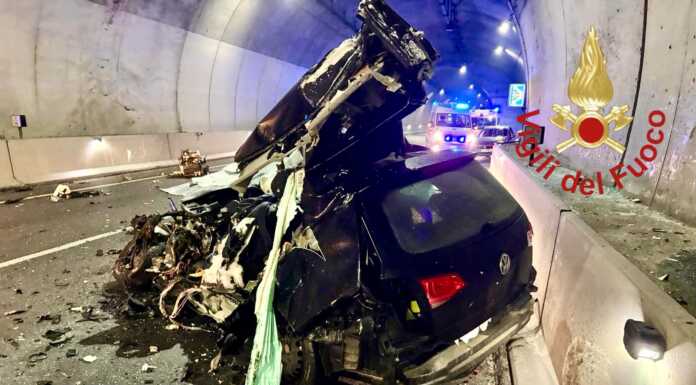 Incidente nel tunnel di Pusiano, morti due lecchesi