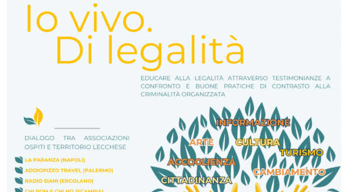 “Io vivo. Di legalità”: diffondere la cultura dell’antimafia nel territorio lecchese