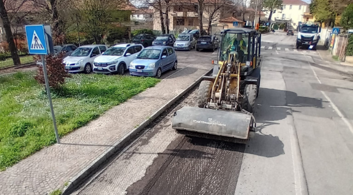 Paderno/Robbiate: in corso il ripristino degli asfalti a Fornace e Mezzacosta