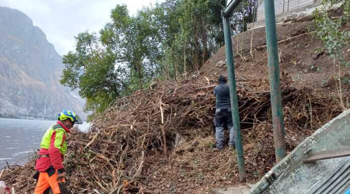 Abbadia Lariana: ripulita la spiaggetta in località Pradello