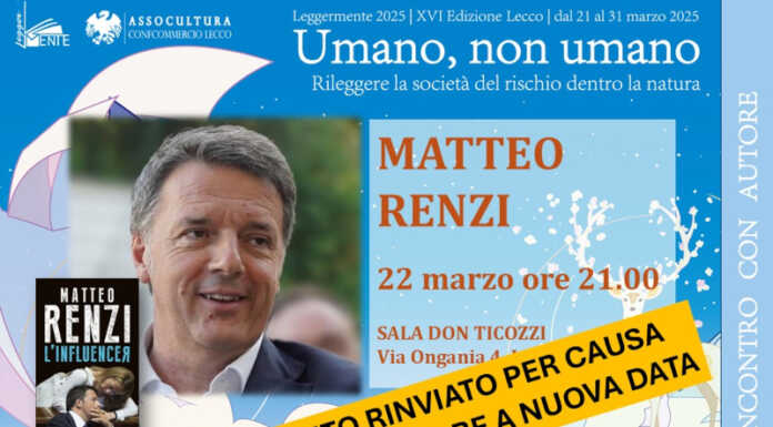 Leggermente. Rinviato l’incontro con Matteo Renzi in programma sabato