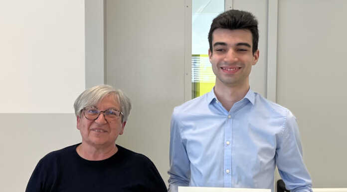 Lecco. Al Politecnico consegnate le borse di studio “Matteo Pensotti” e “Samuele Riva” Leonardo Colleoni riceve la borsa Pensotti