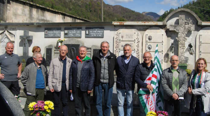 L’omaggio dei pensionati Cisl di Lecco e della Valsassina a don Giovanni Ticozzi