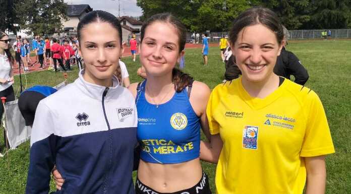 Trofeo Gioventù Lariana, l’Atletica Lecco è quarta dopo la 3^ prova