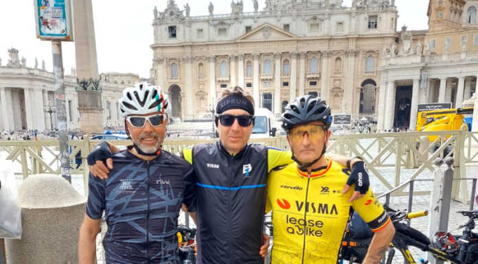 Da Introbio a Roma in bicicletta: l’impresa di Paolo dopo la malattia