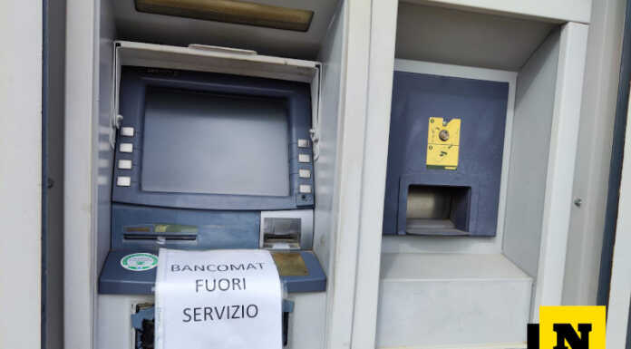 Robbiate: tentato colpo al bancomat della Btl di via Riva