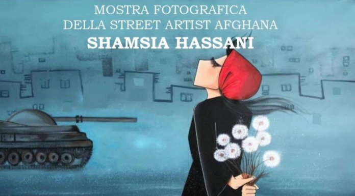 Cernusco, ll 5 l’inaugurazione della mostra della street artist afghana Shamsia Hassan