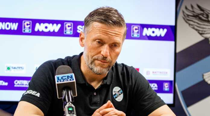 Coppa Italia. Valente sulla sconfitta: “C’è da lavorare soprattutto sull’intensità” Federico Valente, Calcio Lecco