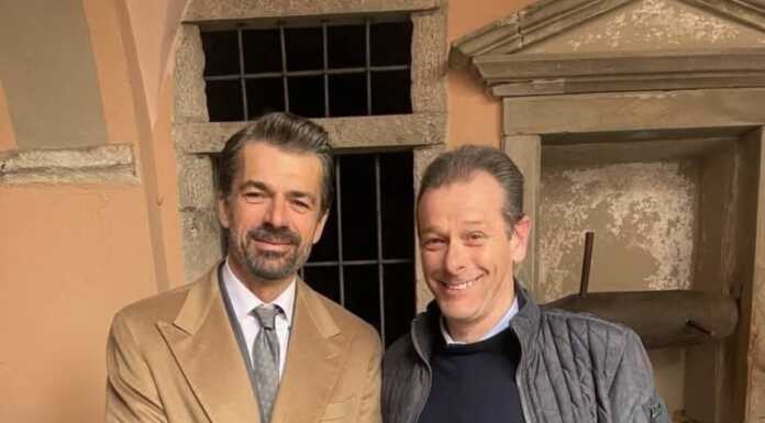 Barzio diventa un set cinematografico. Fans e curiosi per l’attore Luca Argentero