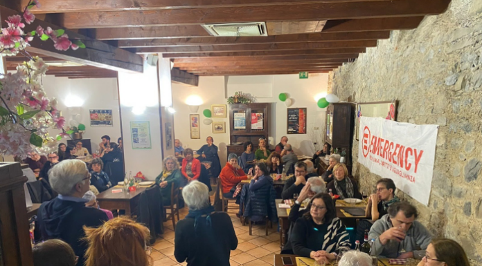 Lecco. Ai Poggi una cena di solidarietà con Emergency