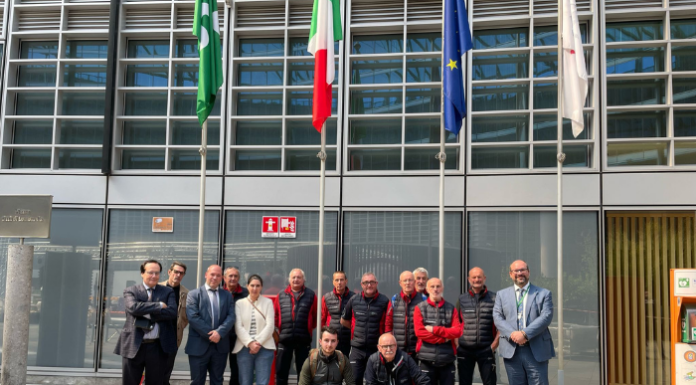 La Squadra Antincendio Boschivo Alpini Monte Medale premiata in Regione