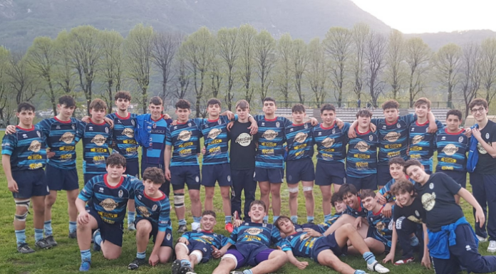 Rugby Lecco U16 batte Brixia 30-19 e chiude la stagione da imbattuta
