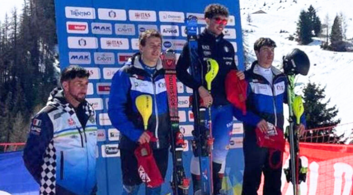 Sci Club Lecco. Ai Campionati Italiani Assoluti, Molteni 2° nel Super G