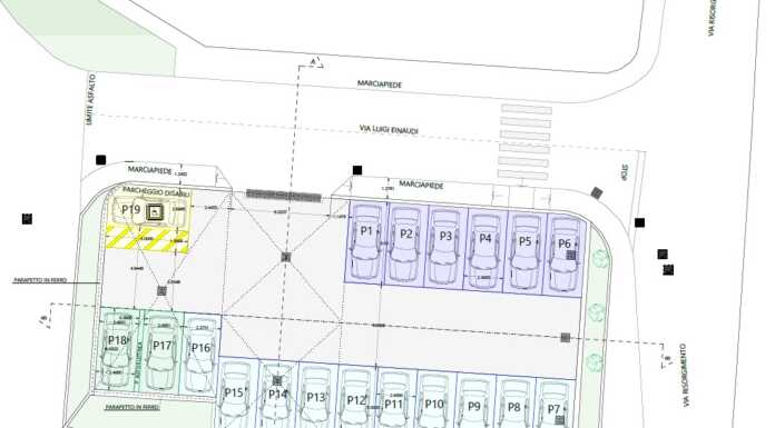 Ballabio, in via Einaudi arrivano 8 nuovi parcheggi