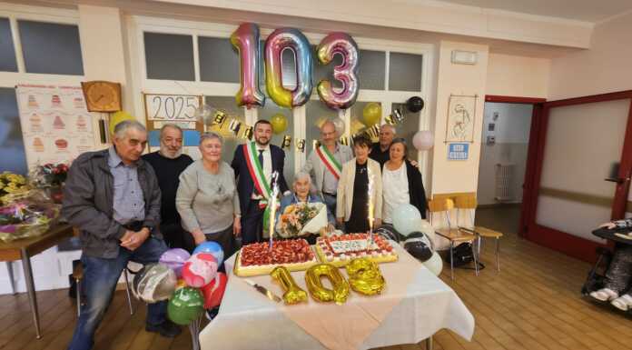 Dervio e Bellano festeggiano Regina Danieli, 103 anni