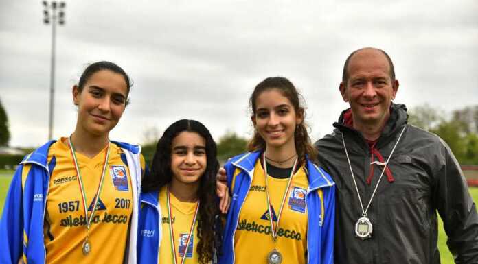 Campionato provinciale staffette: tris dell’Atletica Lecco Colombo Costruzioni
