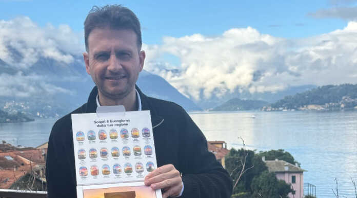 Nutella sceglie Varenna per dare il buongiorno a tutti gli italiani