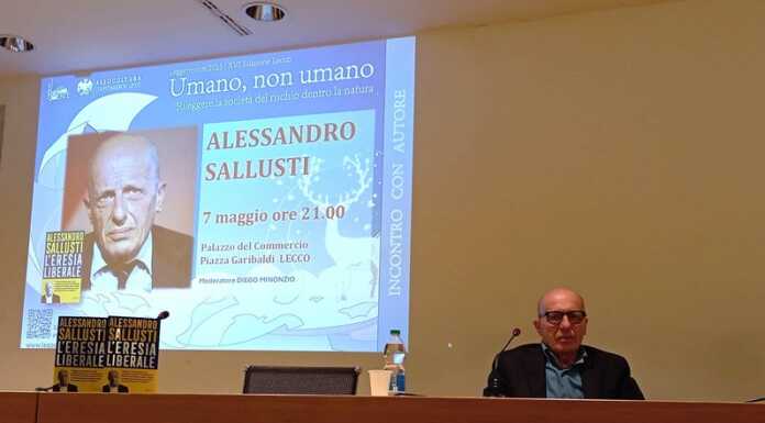 Fuori dal coro: a Leggermente la sfida liberale di Alessandro Sallusti Alessandro Sallusti Leggermente Lecco eresia liberale