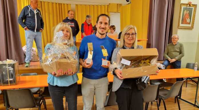 Valgreghentino, il 1° Torneo di Burraco solidale è un successo