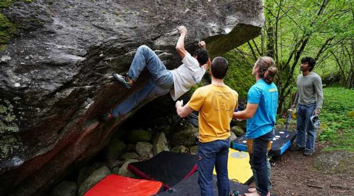 Melloblocco, le imprese dei boulderisti immortalate da Giancarlo Airoldi Melloblocco 2025