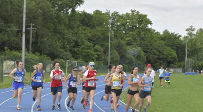38° Campionato Regionale Csi Lombardia di atletica leggera, Gs Virtus Calco stravince la prima prova