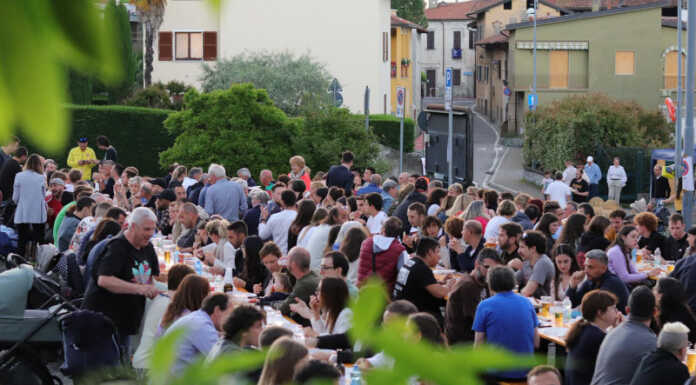 Airuno: successo per la pizzoccherata di Gos, ma la pioggia ferma la musica