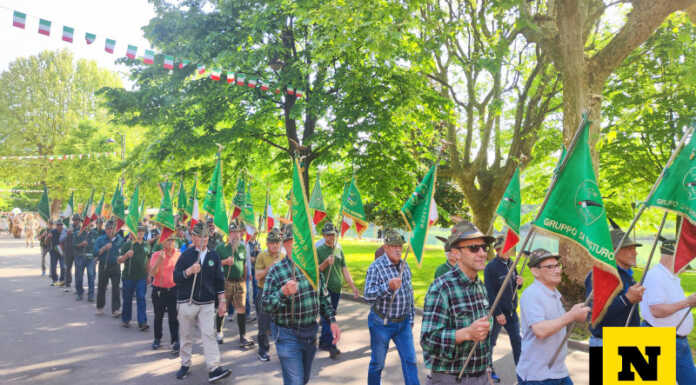 100 anni del gruppo Alpini di Brivio: le immagini della festa