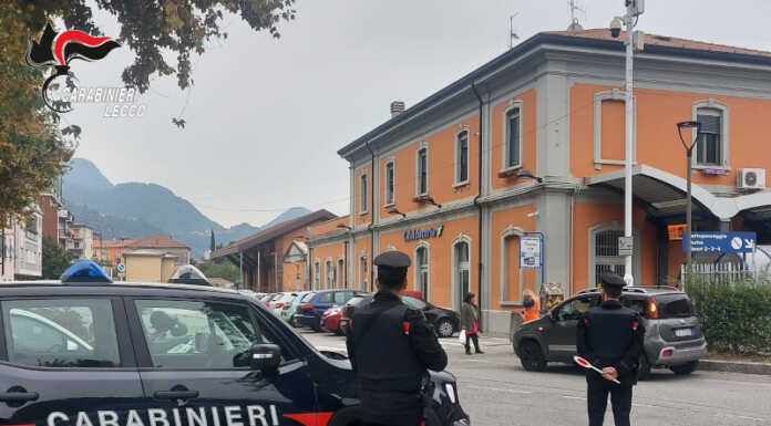 Arrestato 22enne a Calolzio: deve scontare due anni e otto mesi per rapina